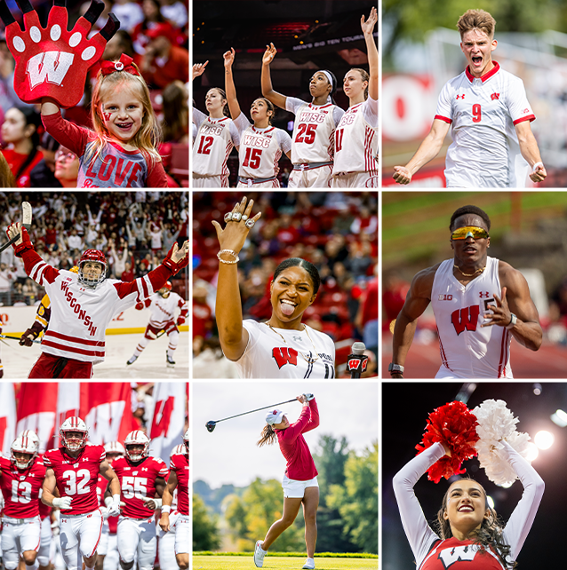 Collage of UW athletics