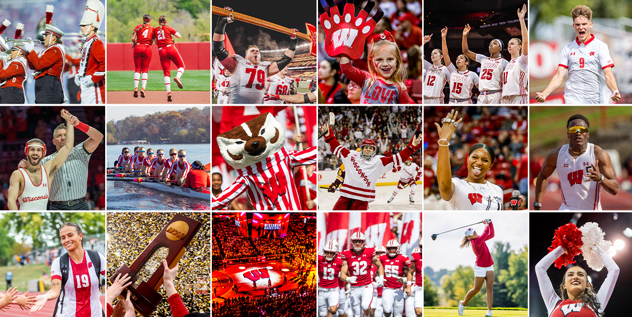 Collage of UW athletics